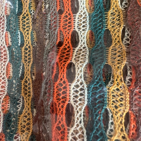 ❤️NWT BOUTIQUE  OPEN FRONT TOPPER/KIMONO/COVER UP    OSFA - Picture 3 of 3